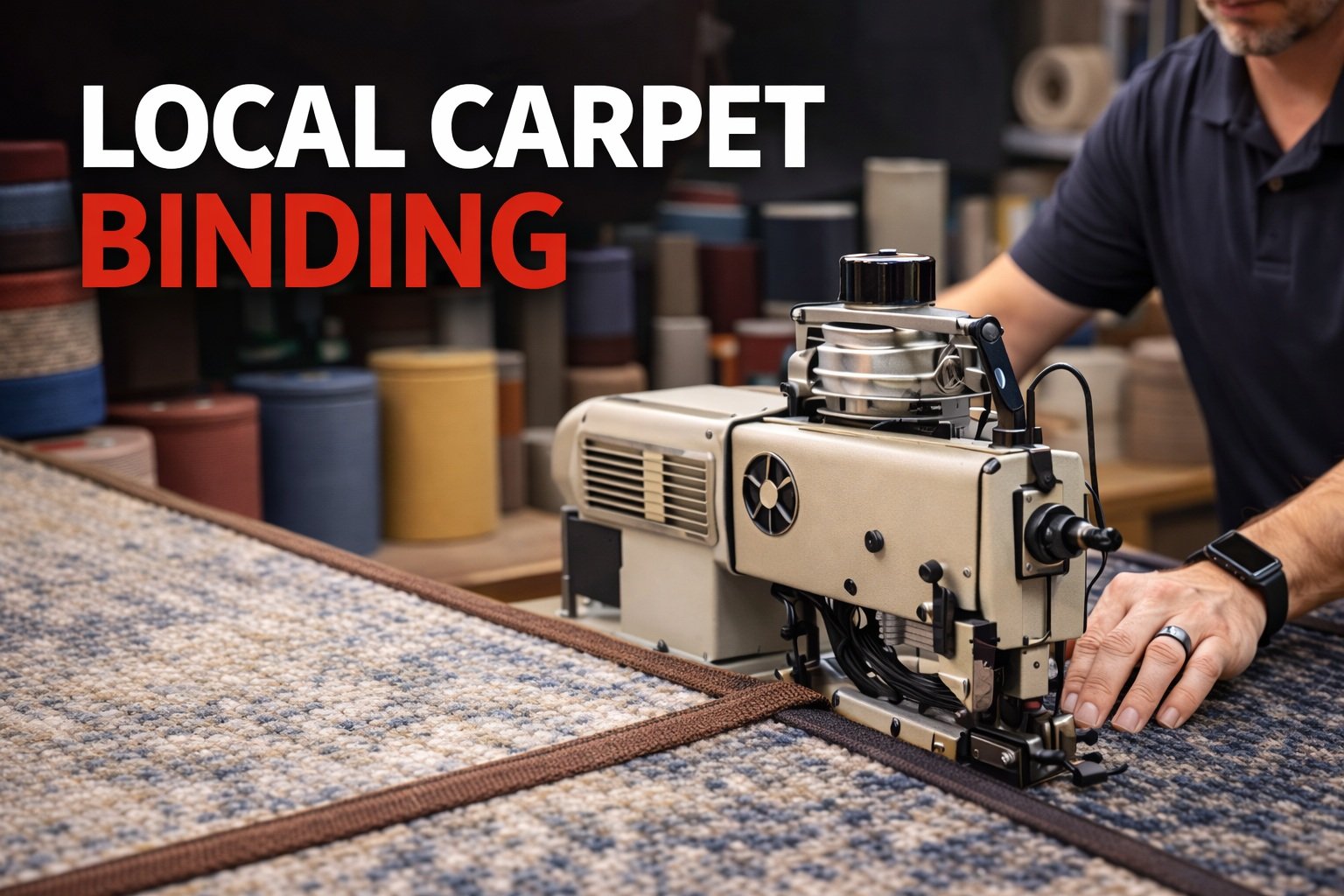 Local Carpet Binding Banner