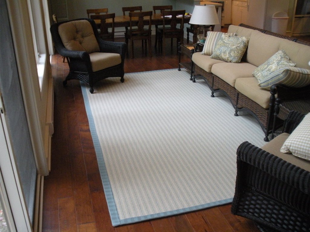 Custom bound Rug